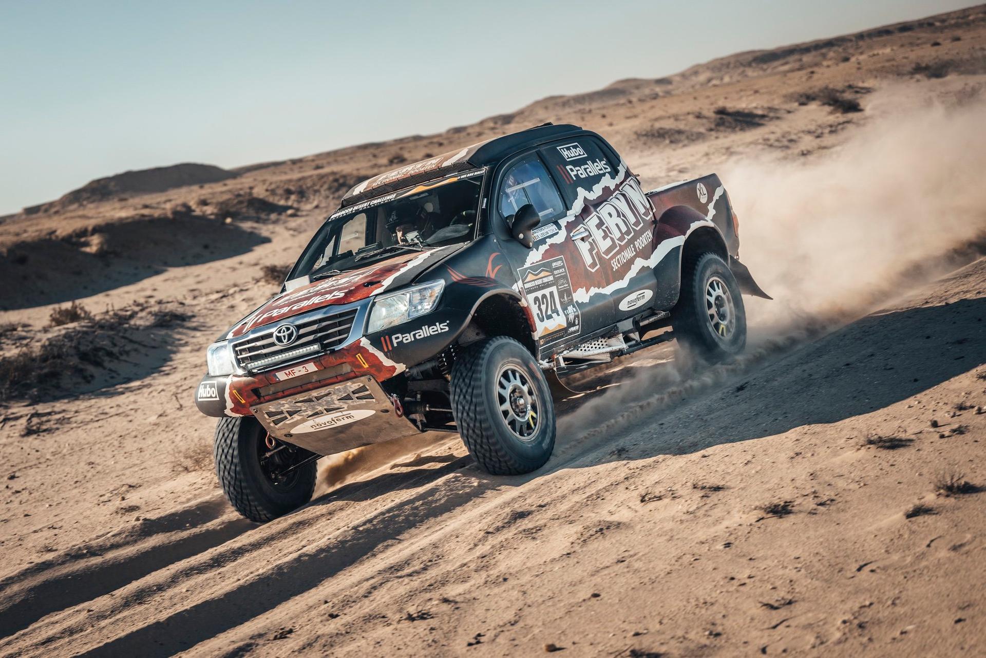 ATTENTION EDITORS - HAND OUT PICTURES - EDITORIAL USE ONLY - MANDATORY CREDIT: ALESSIO CORRADINI - Hand out picture released on Tuesday 08 April 2025 by Eric Dupain shows Belgian Koen Wauters pictured during stage four of the Morocco Desert Challenge rally rally race, on Tuesday 08 April 2025. *** Belga and Belga Editorial Board decline all responsibility regarding the content of this picture. *** PHOTO HAND OUT ALESSIO CORRADINI