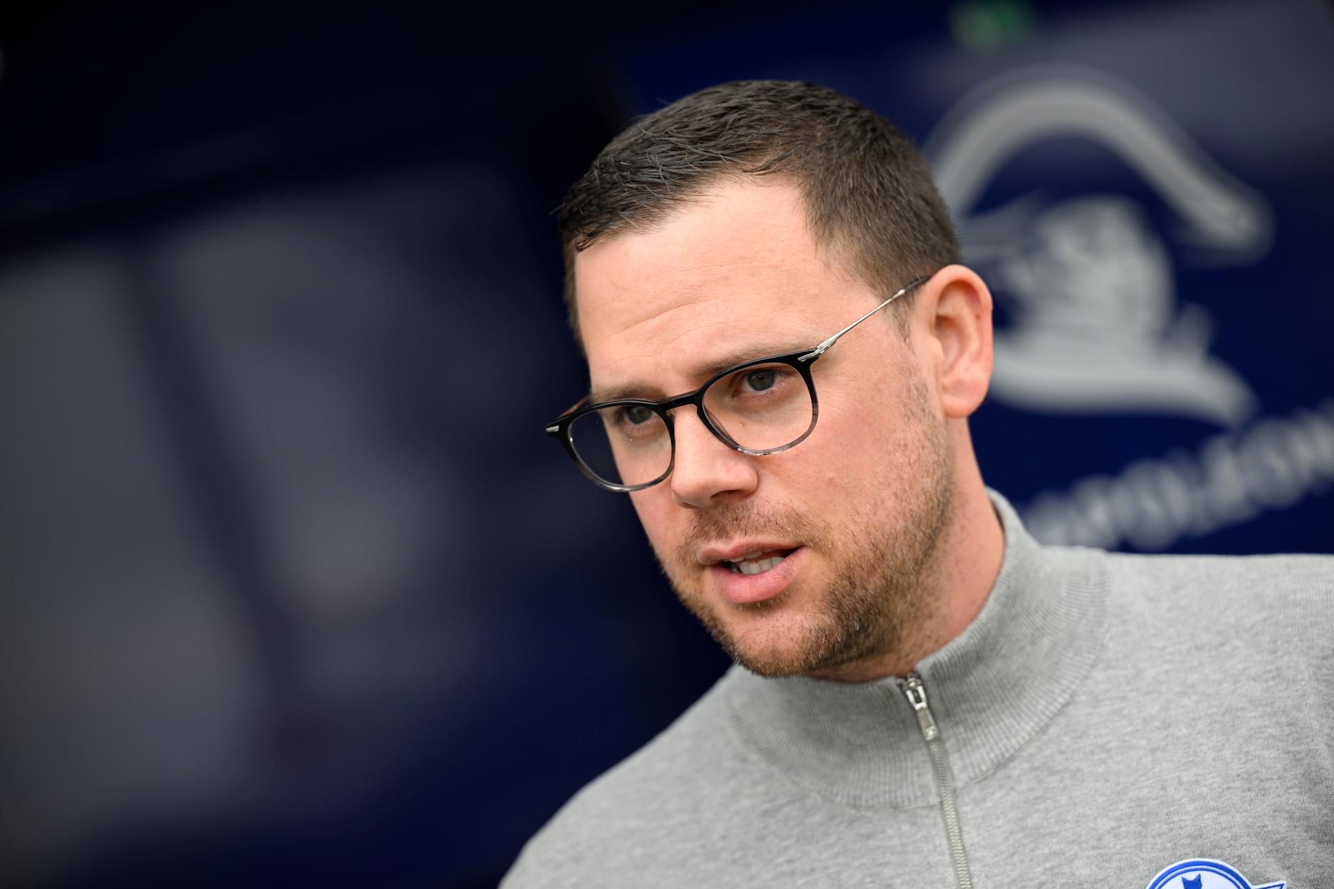 Soudal Quick-Step sports director Klaas Lodewyck pictured at the start of stage four of the 2023 Giro D'Italia cycling race, 175 km from Venosa to Lago Laceno, in Italy, Tuesday 09 May 2023. The 2023 Giro takes place from 06 to 28 May 2023. BELGA PHOTO JASPER JACOBS