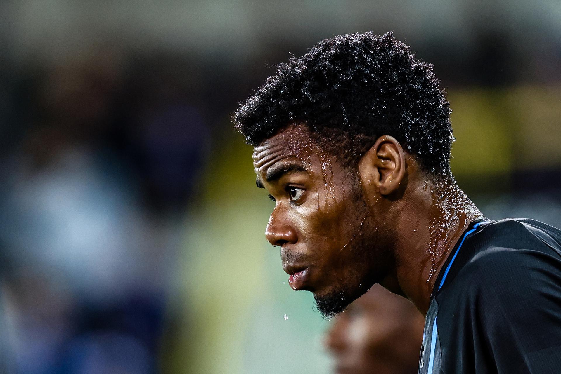 Club's Raphael Onyedika pictured during a soccer match between Club Brugge and FC Dender EH, Saturday 01 November 2025 in Brugge, on day 13 of the 2025-2026 'Jupiler Pro League' first division of the Belgian championship. BELGA PHOTO BRUNO FAHY