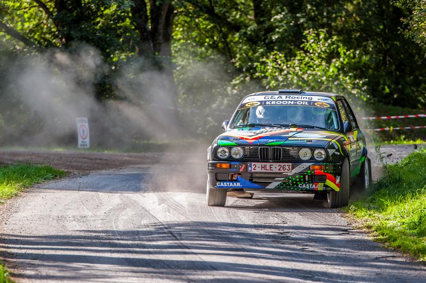 ATTENTION EDITORS - HANDOUT PICTURES - EDITORIAL USE ONLY MANDATORY CREDIT: 'HANDOUT BELGIAN RALLY CHAMPIONSHIP' Tom Boonen and Erwin Mombaerts pictured in action during the East Belgian Rally in Sankt Vith on Saturday 26 September 2026. Belga and Belga editorial board decline all responsability regarding the content of this picture. PHOTO HANDOUT BELGIAN RALLY CHAMPIONSHIP