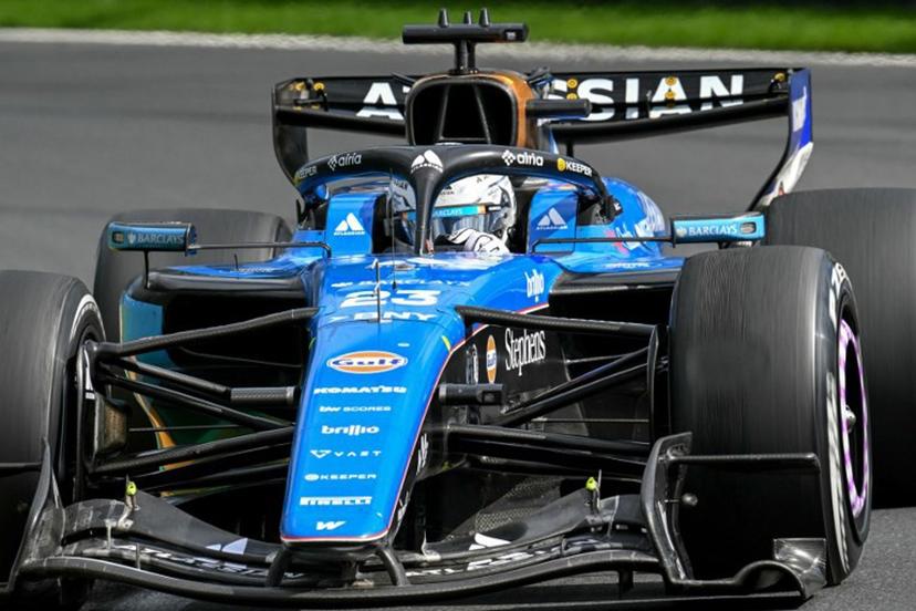Williams' Thai driver Alexander Albon drives during the Formula One Australian Grand Prix at the Albert Park Circuit in Melbourne on March 8, 2026. Paul Crock / AFP