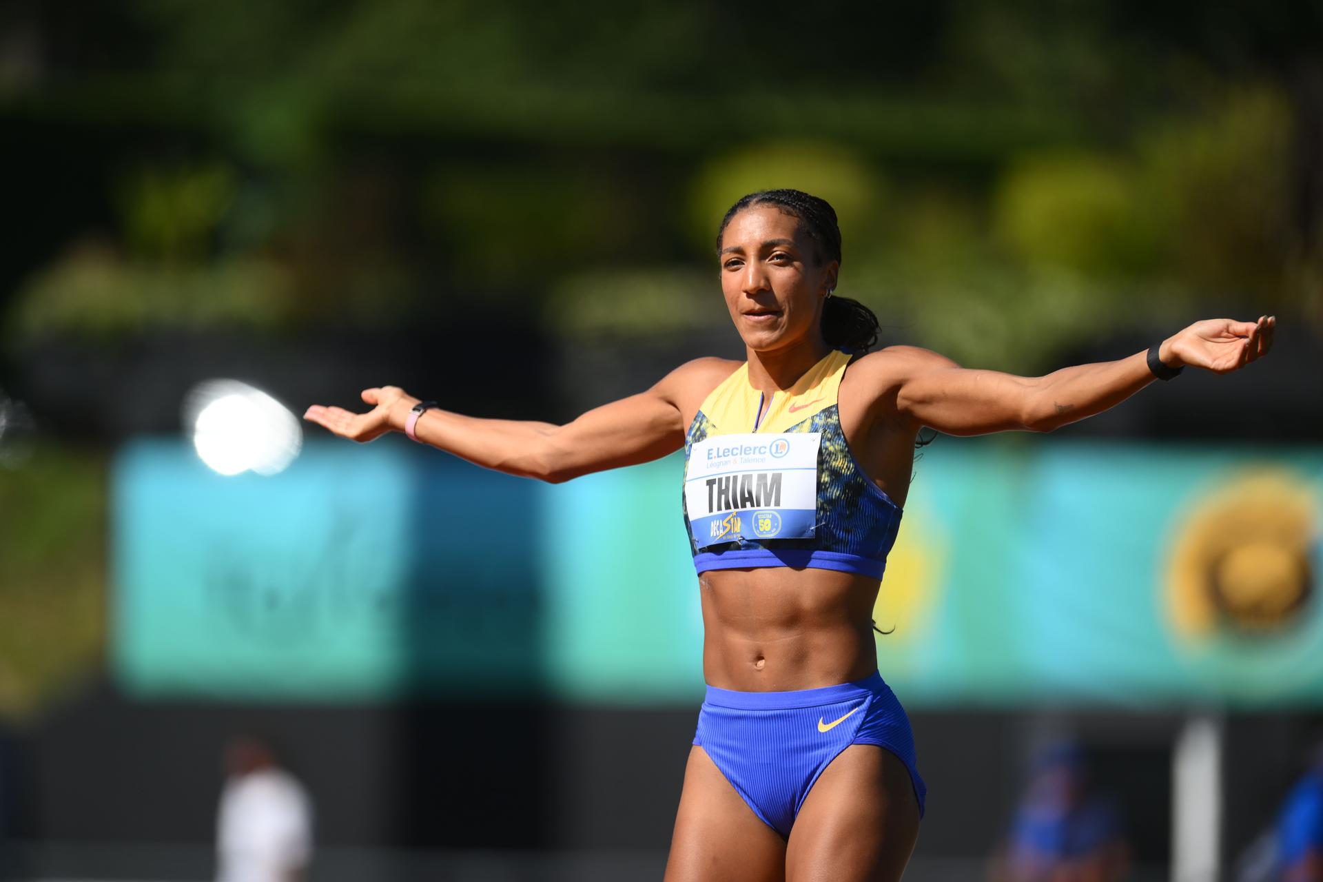 Nafissatou Thiam of Belgium during Decastar Bordeaux 2026 at Pierre Paul Bernard Stadium on September 19, 2026 in Talence, France. (Photo by Loic Cousin/Icon Sport) BELGIUM ONLY