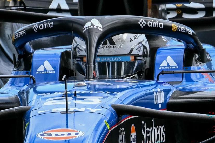 Williams' Thai driver Alexander Albon drives during the Formula One Australian Grand Prix at the Albert Park Circuit in Melbourne on March 8, 2026. Paul Crock / AFP