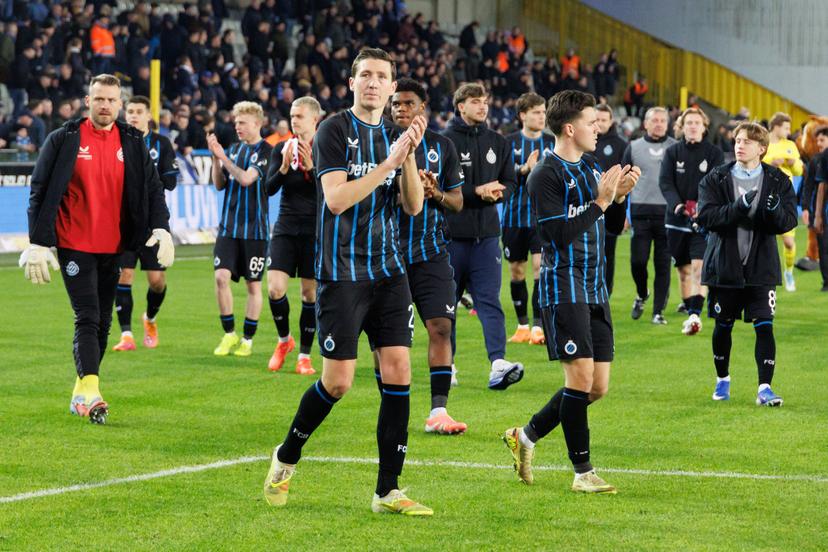 Club's Hans Vanaken celebrates after winning a soccer match between Club Brugge and Zulte Waregem, Saturday 24 January 2026 in Brugge, on day 22 (out of 30) of the 2025-2026 'Jupiler Pro League' first division of the Belgian championship. BELGA PHOTO KURT DESPLENTER